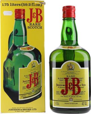 J&B Rare 43% 1750ml