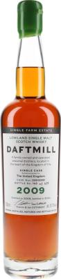 Daftmill 2009 Bottled Exclusively for The United Kingdom Single Cask 1st Fill Oloroso Sherry Butt 028/2009 61.1% 700ml
