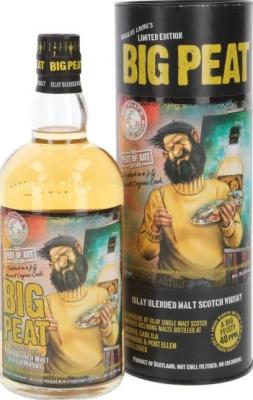 Big Peat The Peat of Art DL Big Peat's World Tour J.G Monnet Cognac Cask 53.5% 700ml