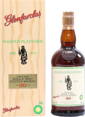 Glenfarclas 1983 for BP British Petrol 43% 700ml