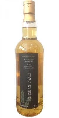 House of Malt 10yo Highland GM Secret Bottling Series 43% 700ml