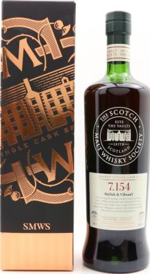 Longmorn 1985 SMWS 7.154 Stylish & Vibrant 44.4% 700ml