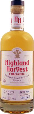 Highland Harvest Organic Blended Malt Scotch Whisky 40% 700ml