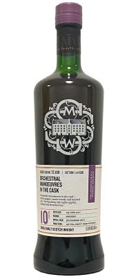 Miltonduff 2011 SMWS 72.109 Orchestral manoeuvres in the cask 1st Fill Heavy Char Puncheon Finish 57.4% 700ml