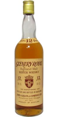 Glenury Royal 12yo JG&C 43% 700ml