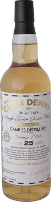 Cambus 1988 DH The Clan Denny Refill Hogshead 58.1% 700ml