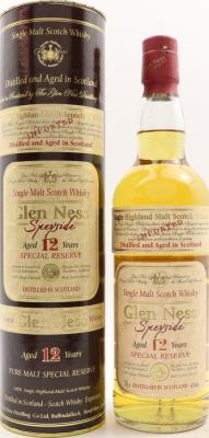 Glen Ness 12yo Speyside Special Reserve oak barrels 40% 700ml