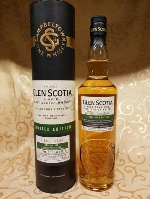 Glen Scotia 2008 Limited Edition Single Cask 1st Fill Sherry 17/416-11 Whiskyherbst Berlin 2018 53.7% 700ml