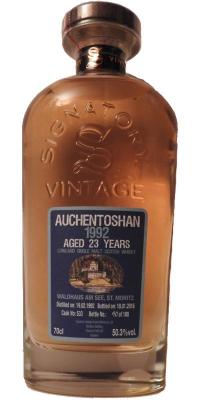 Auchentoshan 1992 SV Cask Strength Collection Bourbon Barrel #533 World of Whisky by Waldhaus 50.3% 700ml