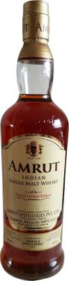 Amrut 2012 Special Limited Edition Ex-Bourbon #662 60% 750ml