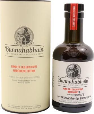 Bunnahabhain Rejuvenated French Oak Warehouse 9 Hand-Filled Exclusive #4000003 57.3% 200ml