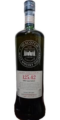 Glenmorangie 1992 SMWS 125.42 After-sun-lotion 1st Fill Hogshead Ex Bourbon 125.42 55.2% 700ml