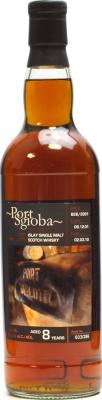 Port Charlotte 2001 Port Sgioba Private Cask Sherry Hogshead 826/2001 66% 700ml