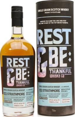 Strathmore 1972 RBTW Limited Edition American Oak Cask 47.2% 700ml