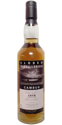 Cambus 1975 PDA Closed Distilleries 56.3% 700ml