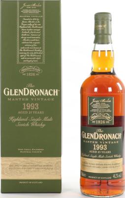 Glendronach 1993 Master Vintage 25yo Pedro Ximenez & Oloroso Casks 48.2% 700ml