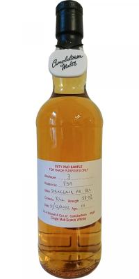 Springbank 2002 Duty Paid Sample For Trade Purposes Only Bourbon Rotation 859 58% 700ml