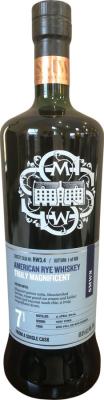New York Distilling Company 2014 SMWS RW3.4 Truly magnificent 2nd fill ex-rye barrel 69% 750ml
