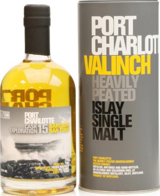 Port Charlotte Cask Exploration 15 Valinch Barcadh Nan Tonn Fresh Bourbon #1905 62.4% 500ml