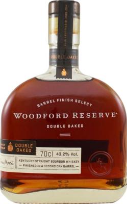 Woodford Reserve Barrel Finish Select Double Oaked New Heavily Toasted Lightly Charred Barrel 43.2% 1000ml