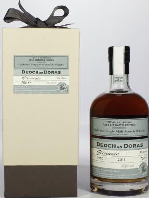 Glenugie 1980 Deoch an Doras Chivas Brothers Cask Strength Edition 52.13% 700ml