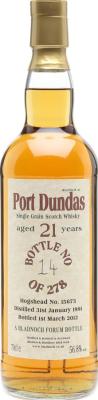 Port Dundas 1991 BF #15673 56.8% 700ml