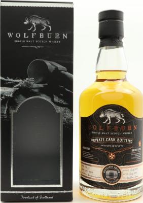 Wolfburn 2013 Private Cask Release Ex-Bourbon Quarter Gaiaflow Japan 58.3% 700ml