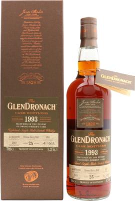 Glendronach 1993 Single Cask Oloroso Sherry Butt 25yo 51.2% 700ml