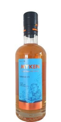 Myken Sabotor #1 Arctic Single Malt Whisky Bourbon Norway 47% 500ml