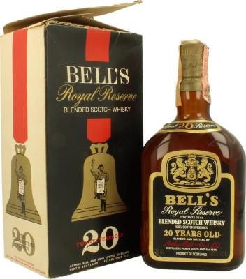 Bell's 20yo Royal Reserve Italbell S.R.L. Bologna 40% 750ml