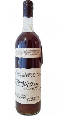 Rowan's Creek 12yo Straight Kentucky Bourbon New Charred Oak Barrels Batch E-2-85 50.05% 750ml