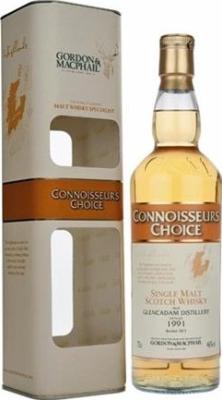 Glencadam 1991 GM Connoisseurs Choice 1st Fill Bourbon Barrels 46% 700ml