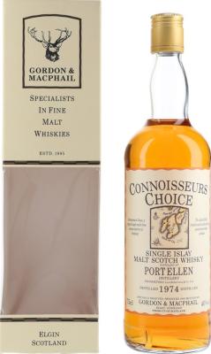 Port Ellen 1974 GM Connoisseurs Choice 40% 750ml