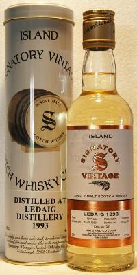 Ledaig 1993 SV Vintage Collection Hogshead 381 43% 350ml