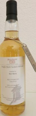 Ben Nevis 1997 HEB Bourbon Hogshead 613 (part) 51.9% 700ml