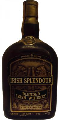 Irish Splendour Blended Irish Whisky 43% 750ml