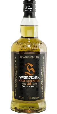 Springbank 12yo 55.3% 750ml