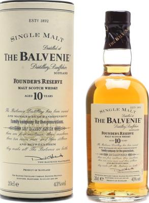 Balvenie Founder's Reserve Bourbon & Sherry Casks 43% 200ml