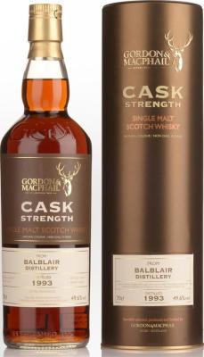 Balblair 1993 GM Cask Strength 1st Fill Sherry Puncheon #1964 49.6% 700ml