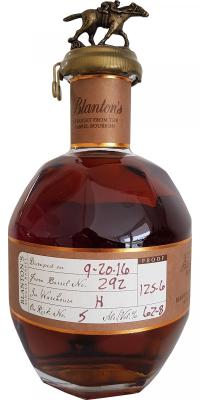 Blanton's Straight from the Barrel #292 62.8% 700ml