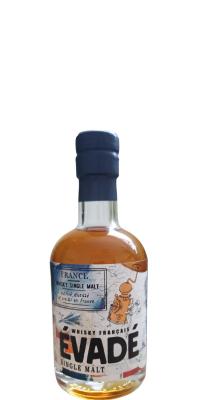 Evade Single Malt Whisky Francais Cognac ex-Bourbon Bourgogne et chene 40% 200ml