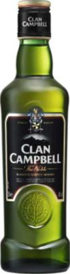 Clan Campbell The Noble Blended Scotch Whisky 40% 350ml