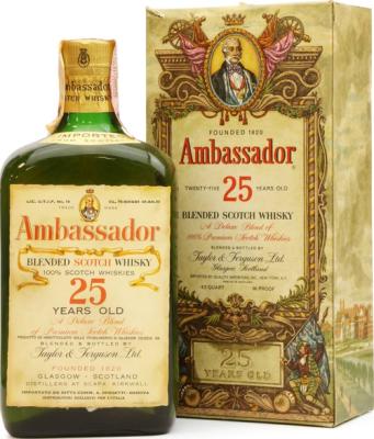 Ambassador 25yo Blended Scotch Whisky 43% 750ml