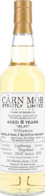 Williamson 2010 MMcK Carn Mor Strictly Limited Edition The Whisky Barrel Exclusive 63.4% 700ml