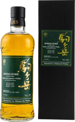 Mars 2015 Single Cask Komagatake Ex-bourbon #2037 LMDW 60% 700ml