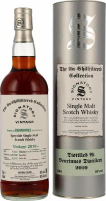 Benrinnes 2010 SV The Un-Chillfiltered Collection 1st fill Oloroso Sherry Butts Finish 105 + 113 46% 700ml