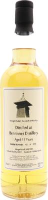 Benrinnes 2001 WhB 15yo #304709 53.5% 700ml