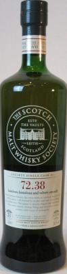 Miltonduff 1984 SMWS 72.38 Luscious luxurious and velvety smooth Refill Ex-Bourbon Hogshead 50.1% 700ml