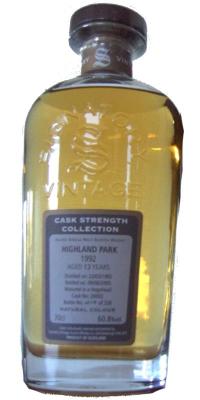 Highland Park 1992 SV Cask Strength Collection #20002 60.8% 700ml