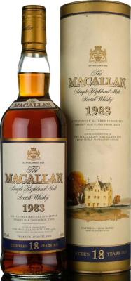 Macallan 1983 Vintage Sherry 43% 750ml